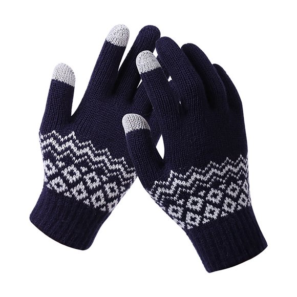 RXIRUCGD Gants d'Hiver Gants d'Hiver pour Femmes Gants Chauds à Écran Tactile Gants en Tricot pour Femmes