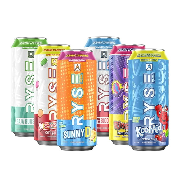 RYSE Supplements Energy Drinks in Beverages