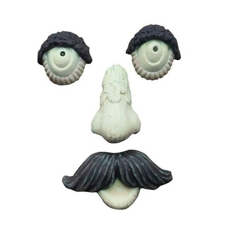 UPC: 0809048490527 | Red Carpet Studios Tree Face Glow in The Dark Man W/ Mustache