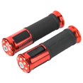 thumbnail image 2 of 1 Pair Alloy Anti skid Motorcycle Handlebar Hand Grips Modification Accessory (Red), 2 of 11