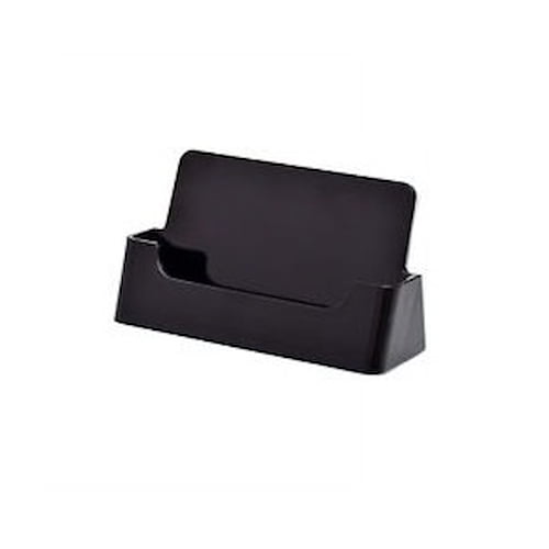 Black Acrylic Business Card Holder