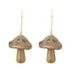 thumbnail image 2 of Adornos para árbol de Navidad | Adornos de lazo rojo brillante de 8 cm para decoración navideña de interior y exterior | Accesorios para ventanas y adornos de regalo, 2 of 5