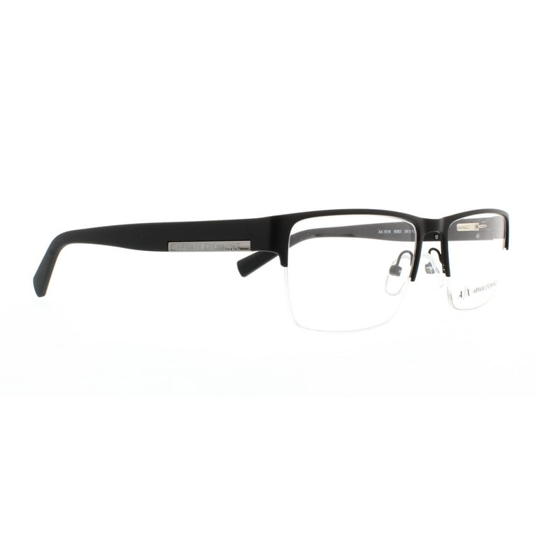 Armani Exchange Demo Rectangular Men's Eyeglasses AX1018