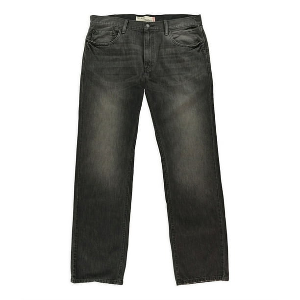 Levi's 559 Relaxed Straight Leg Jeans para Hombre, Negro, 36W x