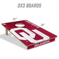thumbnail image 6 of YouTheFan NCAA Oklahoma Sooners 2' x 3' Cornhole Game, 6 of 6