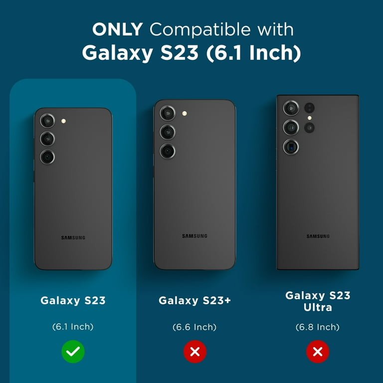 Case-Mate Samsung Galaxy S23 Plus Tough Series Protective Case - Tough Black