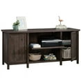 thumbnail image 5 of Home Square 2-Piece Set with Credenza Desk Hutch & 2 Door Credenza in Coffee Oak, 5 of 18