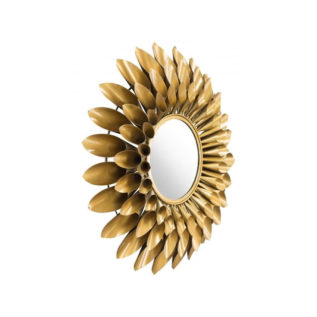 Espejo Kessa Muebles Sunflower Oro
