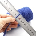 thumbnail image 3 of Christmas Cord/ 3mm 100m 3 Ply Coloured Macrame Cord/ Macrame Cord/Triple Strand Twisted Soft Cotton Rope/100% Cotton/DIY Macram, 3 of 7