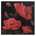 thumbnail image 3 of Home Furnishings Decorative Pillow Cover 18x18 in, Poppies Large Floral Couch Throw Pillows for Bed and Sofa, Square Tapestry Cushion Cases for Living Room, European Cotton Jacquard Woven, 3 of 7