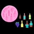 thumbnail image 4 of Osdhezcn Reusable Silicone Candy Molds Set Unique Liquor Bottle Designs Baking Craft Tool, 4 of 8