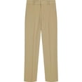 thumbnail image 1 of Pantalones Tommy Hilfiger para niños con la parte delantera plana, recto, 20 pulgadas, color caqui, 1 of 4
