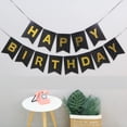 thumbnail image 3 of Juego de decoración de cumpleaños, decoración de cumpleaños, pancarta de decoración de feliz cumpleaños, 3 of 5