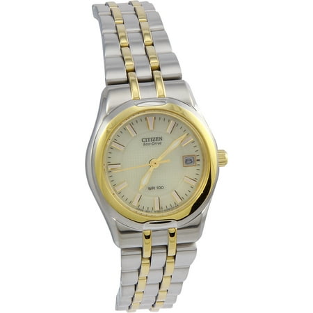 Citizen EW0944-51P Corso Ladies Two Tone Stainless Steel Analog Eco-Drive Watch