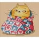 thumbnail image 2 of Cuadros Decorativos 11CT punto de cruz parcial invierno gato estampado DIY bordado 30x28cm (1332) Tmvgtek embutido en tela, 2 of 9