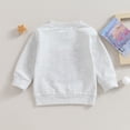 thumbnail image 7 of Okbabeha Toddler Baby Boy Crewneck Sweatshirt Long Sleeve Bubble Romper Sibling Matching Outfits Fall Winter Cute Clothes, 7 of 7