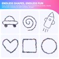 thumbnail image 3 of Fidget Toys Aukit 550 unidades para adultos y adolescentes con imanes débiles, 3 of 7