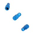 thumbnail image 4 of Yuarrent Paquete de 2 tapas de válvula de neumático de aleación de aluminio de ciclo, cubierta de pieza de repuesto, tapas de rueda a prueba Azul claro 50Conjunto, 4 of 6