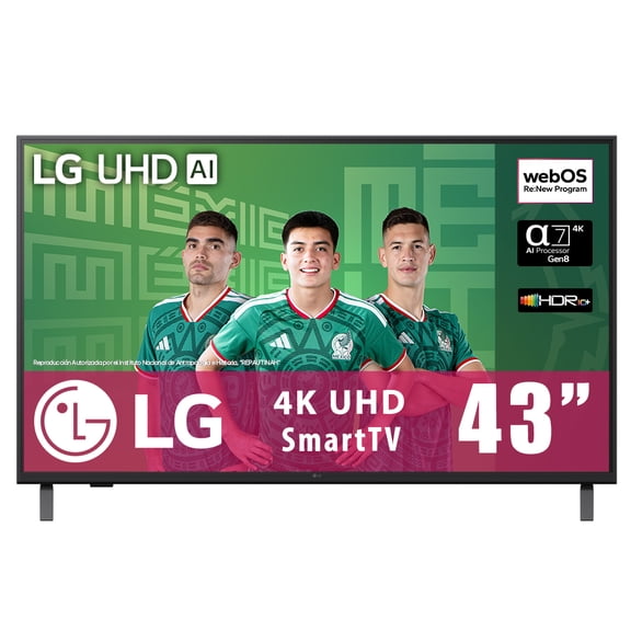 TV LG 43 Pulgadas UHD AI UA75 4K SMART TV 2025 43UA7500