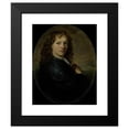 thumbnail image 2 of Carel de Moor II 12x14 Black Modern Framed Museum Art Print Titled - Self-Portrait (1675 - 1680), 2 of 5