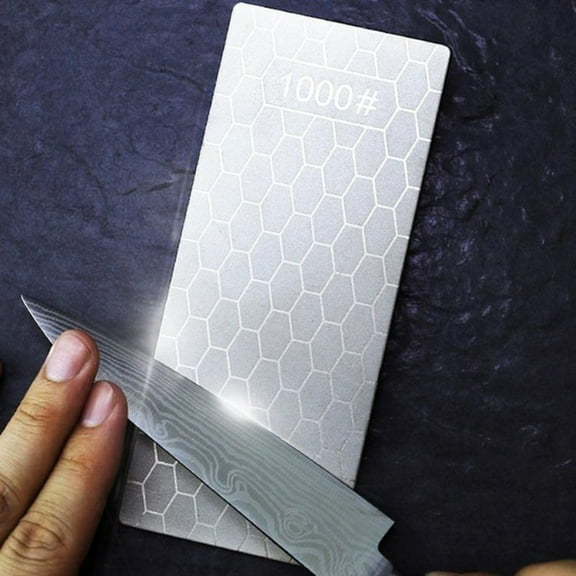 2Pcs Knife Sharpeners Whetstone Sharpening Stone , 400/1000 Grit, 5.9" x 2.48"