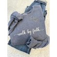 thumbnail image 2 of Bible Quote Christian Embroidered Sweatshirt, 2 of 4