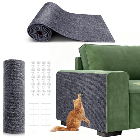 Cat Scratching Pad Dark Grey 78.7 x15.8 Furniture Protector