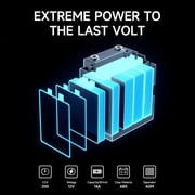 12V 80Ah AGM Car Battery BCI Group 94R H7 800CCA 155RC Deep Cycle Start-Stop Auto Battery