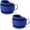 Blue, variant on Minzimin Ankle Straps Ankle Resistance Bands Wrist Cuffs Padded Straps Adjustable Fitness Glute Kickback D-Ring for Cable Machine Gym Foot Leg Training Brace Support, Leg Pulley Attachment Kickback S