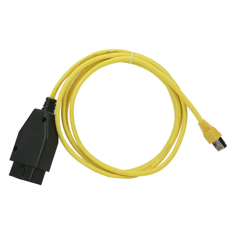 Obd2 Cable Ethernet To Obd Cable Enet Intreface Cable Obdii Coding Adapter  Diagnostic Service Tools Ethernet To OBD Cable ENET Interface Data Coding  Diagnostic Tool Fit For 