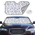 thumbnail image 2 of Balery Dinosaur Print Car Windshield Sun Shade,Windshield Sunshade for Car Pickup Truck SUV Accessories-Medium, 2 of 7