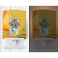 thumbnail image 2 of Carolines Treasures BB6879CNL Kitten in the Fish Bowl Ceramic Night Light, 2 of 2