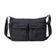 thumbnail image 3 of Bolso bandolera casual | Mochila de hombro para ordenador de gran capacidad | Bolsa de deporte bandolera multibolsillo para mujer | Nylon impermeable y resistente al desgaste | Correa ajustable | Se, 3 of 9