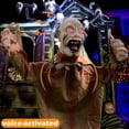 thumbnail image 3 of Decoración de Halloween columpio fantasma Control de voz jardín al aire libre Casa Encantada tierra Plug-in accesorios de miedo muñeca de terror, 3 of 4
