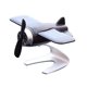 thumbnail image 1 of Scienceny Ambientador para coche, decoración giratoria, modelo de avión delicado multiusos, decoración de oficina, regalo de cumpleaños y Automoción decorativa y accesorios Negro 1, 1 of 6