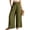 Army Green, variant on Linen Pants for Women Wide Leg 2026 Spring Summer Casual High Waisted Lightweight Flowy Palazzo Pants with Pocket Black M