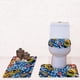 thumbnail image 2 of Juego de 3 fundas de inodoro con diseño de animales, alfombrillas de franela para baño, 10 unidades Estilo 10, 2 of 3