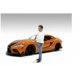 thumbnail image 1 of Figura American Diorama Car Meet 3, figura 8, 10 cm, escala 1/18, 1 of 3
