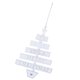 thumbnail image 1 of 1 Piece Adornos Navideños Feliz para Árbol de Navidad Colgante Noel Colgante Árbol de Navidad Blanco perfecl Ornamento de madera del árbol de navidad, 1 of 7