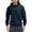 Dark Blue, variant on AHTJRT Athletic Sweatshirt for Boys Quarter Zip Kangaroo Pockets Hoodie with Arm Zipper Fashion Solid Fall Spring Workout Running Trainning Tops Green 7-8 Years