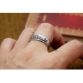 thumbnail image 4 of EOEMY Real Solid 925 Sterling Silver Band Men Women Lucky Carved Turn Dragon Ring, 4 of 6