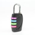 thumbnail image 3 of New 4-Digit Aluminum Body Combination Padlock Password Lock for Travel Suitcase, 3 of 9