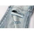 thumbnail image 5 of 2025 Ksubis Jeans brand Jeans  Men's Jeans Casual Comfort Holes Fashionable Straight Skinny  Jeans, Ripped Stretch Jeans Denim Pants Menswear 3048 28-40, 5 of 8