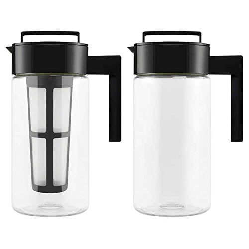 Takeya Cold Brew Iced Coffee Maker, 1-Quart, Black (2 ...