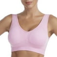 thumbnail image 1 of Slip-On Seamless Padded Bralette Comfort  Bra, 1 of 22