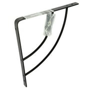 Symmetry 8" x 8" Shelf Bracket, Decorative Bronze