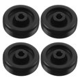 thumbnail image 2 of Shisuyan 4 Pcs Roue de Remplacement pour Tapis Roulant Noir PP Mobilité Facile Rouleaux pour Entraînement, 2 of 8