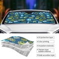 thumbnail image 5 of Disketp Windshield Sun Shade, Car Sun Shade For Front Window Machinery Road Construction Sunshades Sun Visor Protector Blocks Uv Rays Foldable, 5 of 9