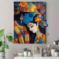 thumbnail image 4 of Radha Krishna Hindu Canvas Indian Religious Gift Living Room Wall Art, 4 of 8