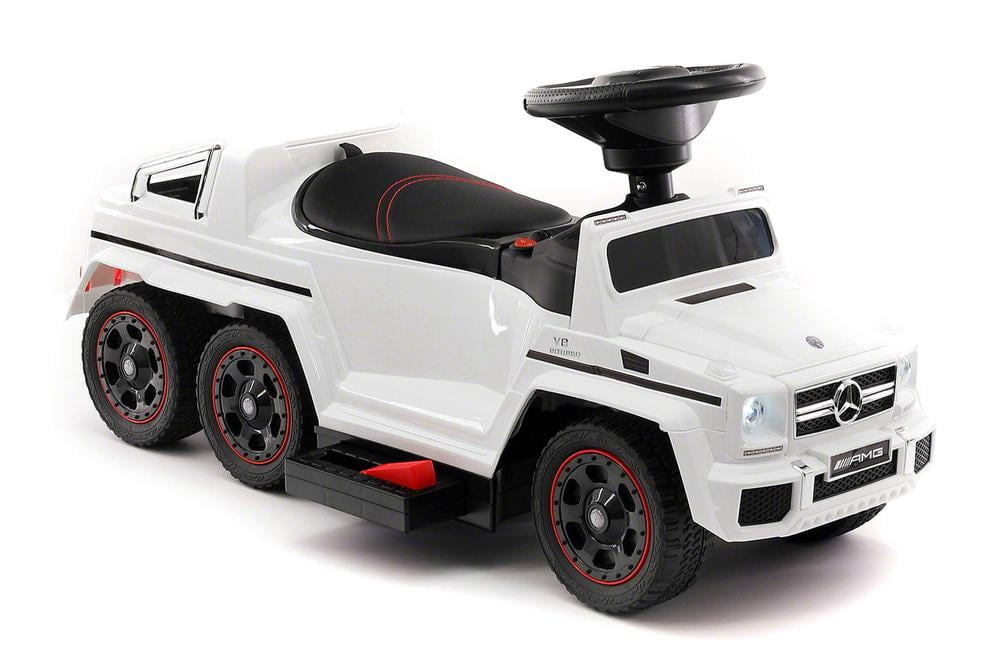 Mercedes-Benz G63 AMG Kids Electric Ride-On Baby Toddler Toy Car with Horn White 